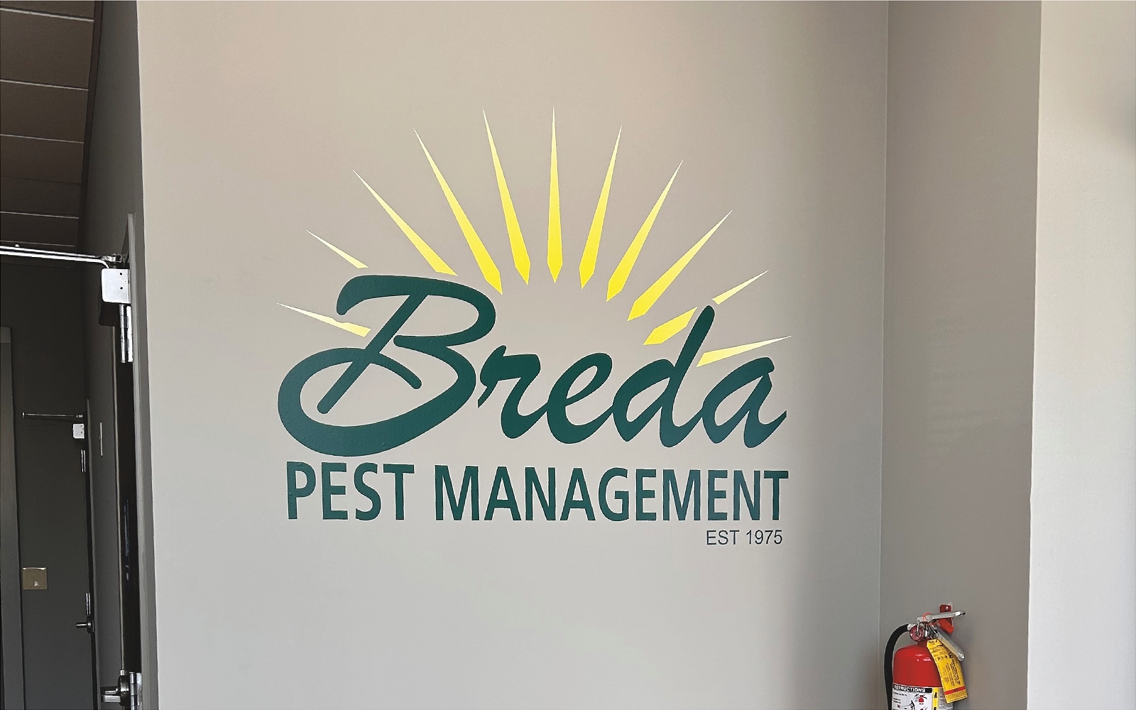 Structure conveys machine portal door appliance extinguisher