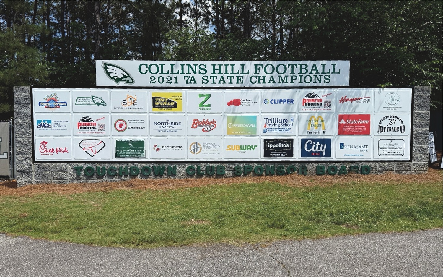 Collins Hill football team won 2021 state championship